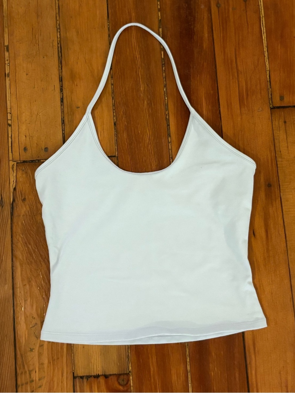 Tank Air Halter Top / Baby Blue